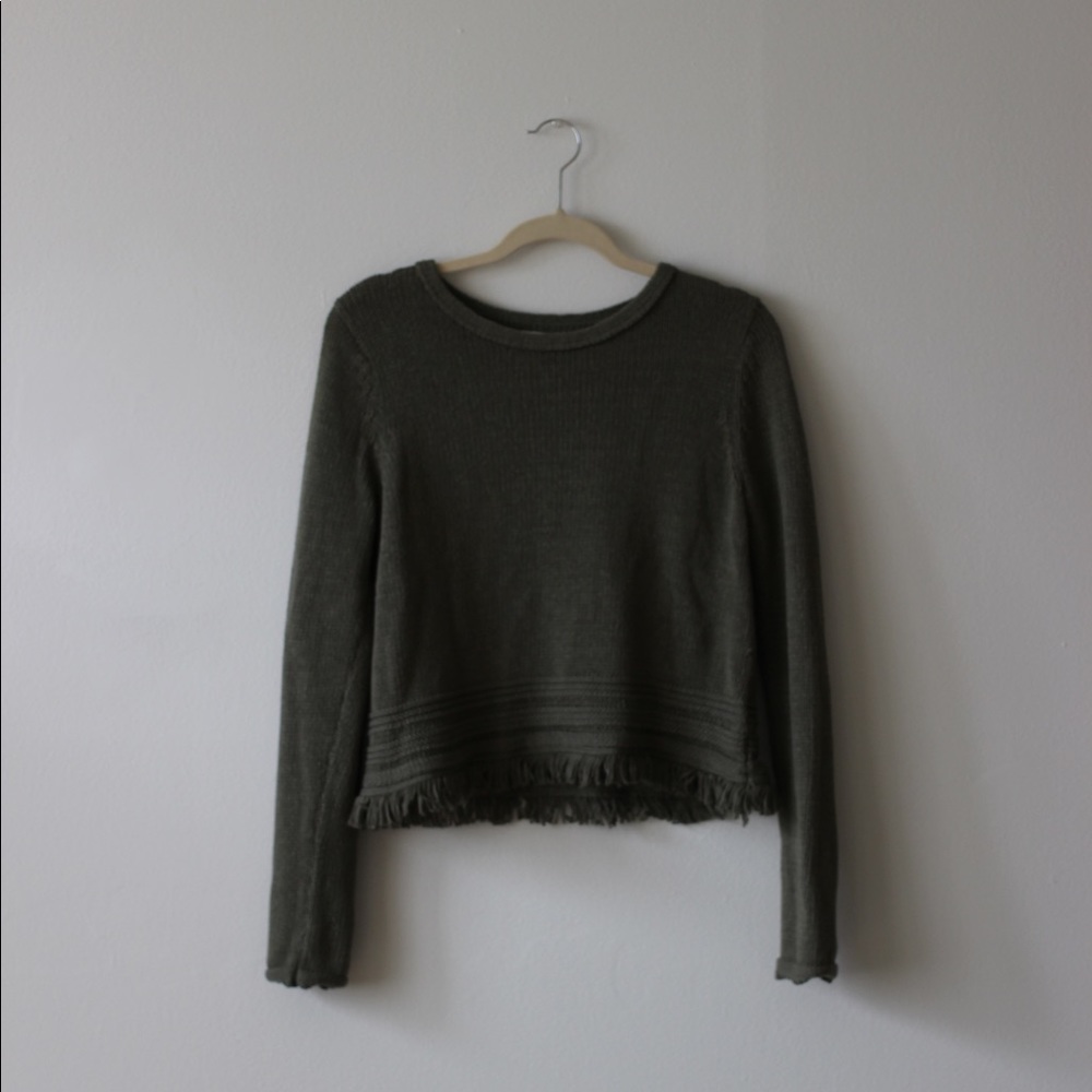 Frayed Sweater